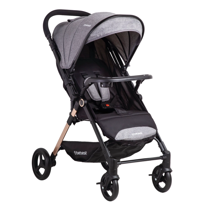 COCHE PASEO BEBESIT CITY GRIS - 1