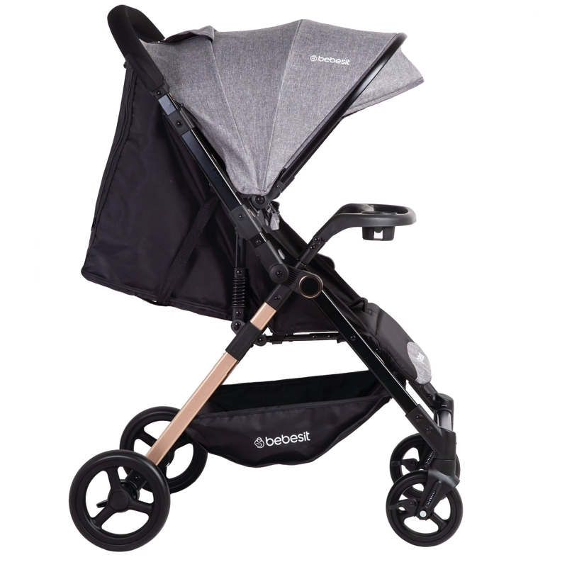 COCHE PASEO BEBESIT CITY GRIS - 4