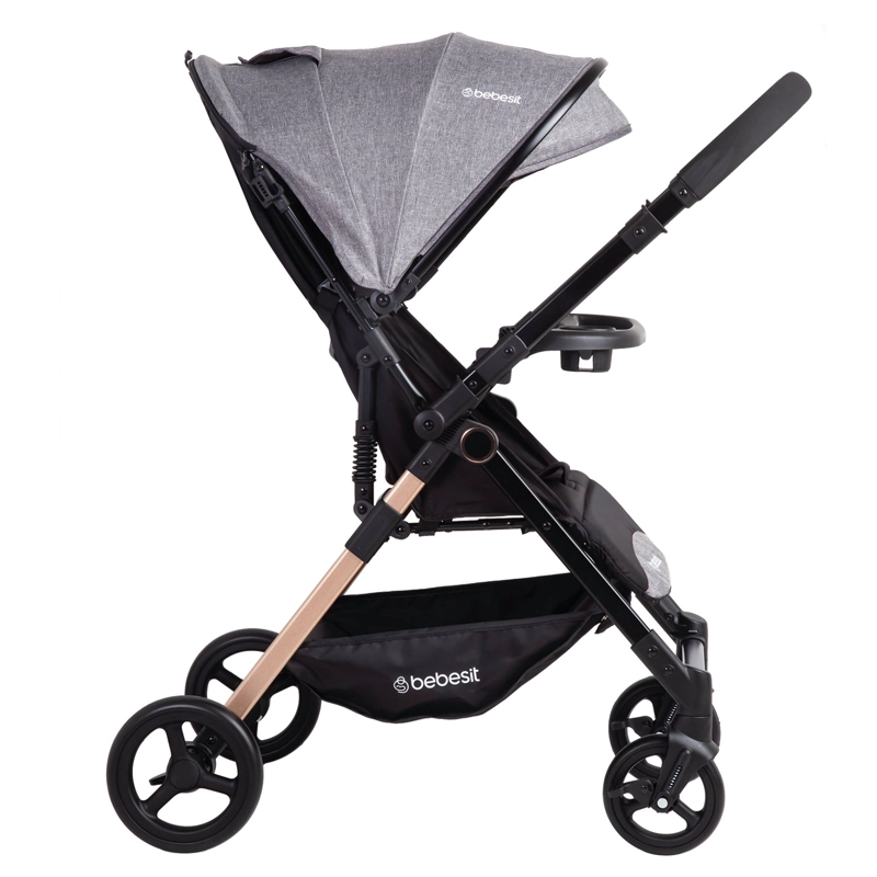 COCHE PASEO BEBESIT CITY GRIS - 7