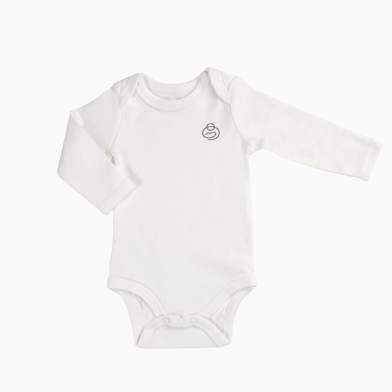 PACK 8 BODY ALGODON UNISEX BEBESIT BLANCO MANGA LARGA 6-9M - 3
