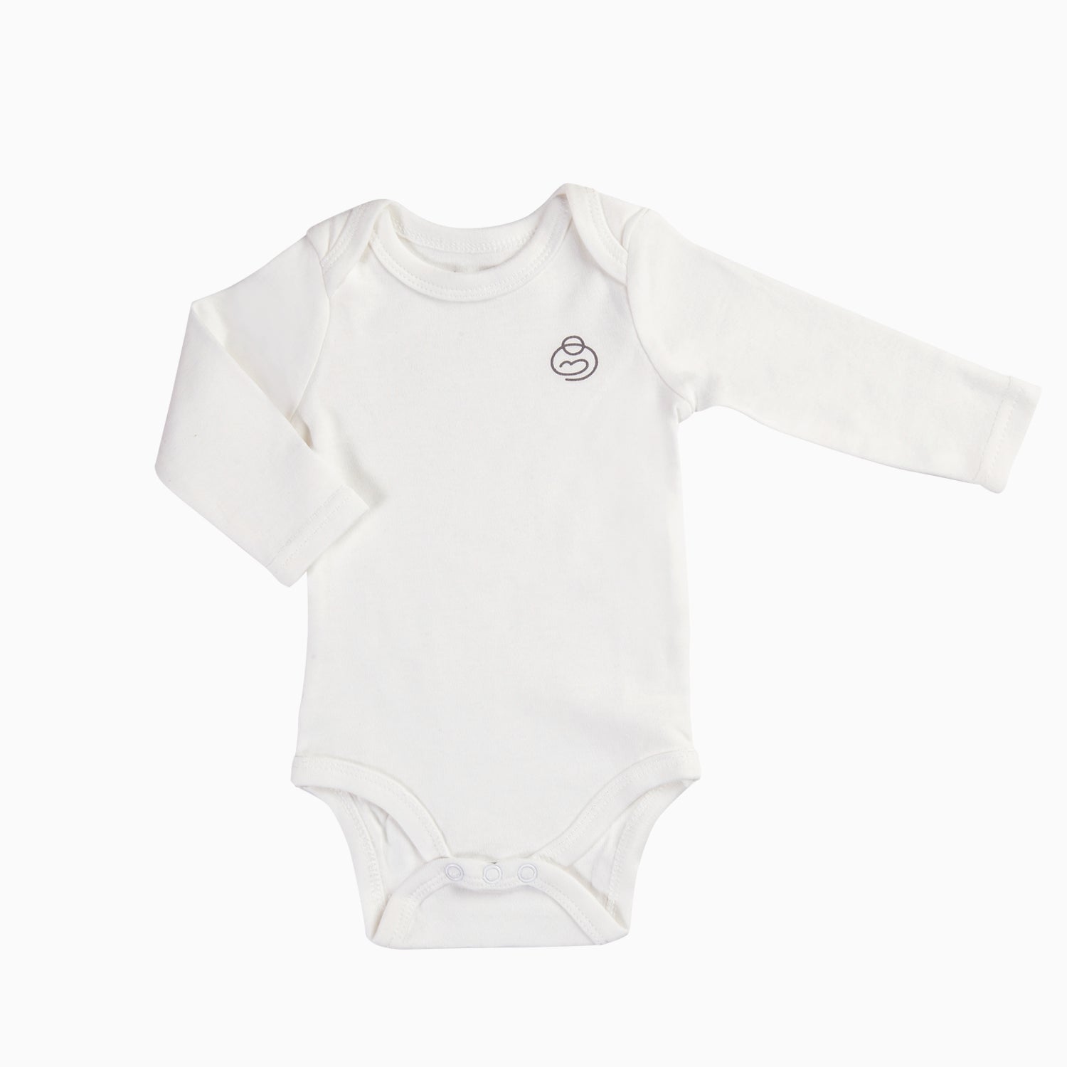 PACK 8 BODY ALGODON UNISEX BEBESIT BLANCO MANGA LARGA 6-9M - 3