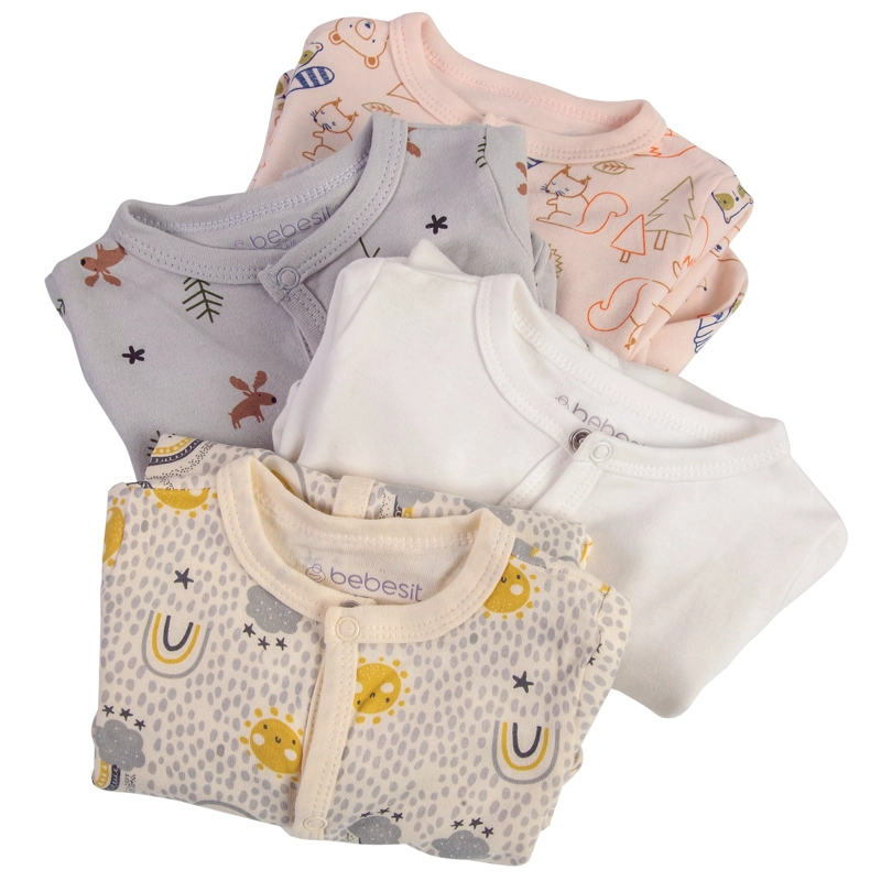 PACK DE 4 PIJAMAS ALGODÓN UNISEX BEBESIT MULTICOLOR BEBÉS 12-18M - 3