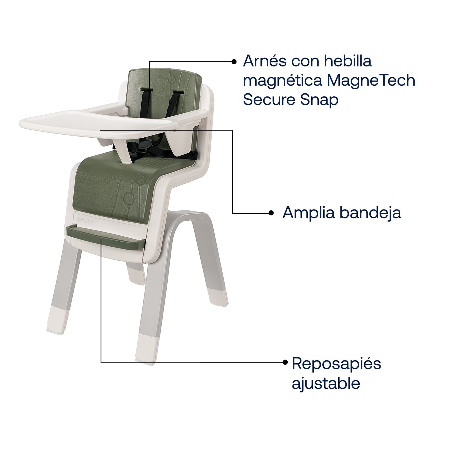 SILLA COMER NUNA ZAAZ PINE VERDE - 3