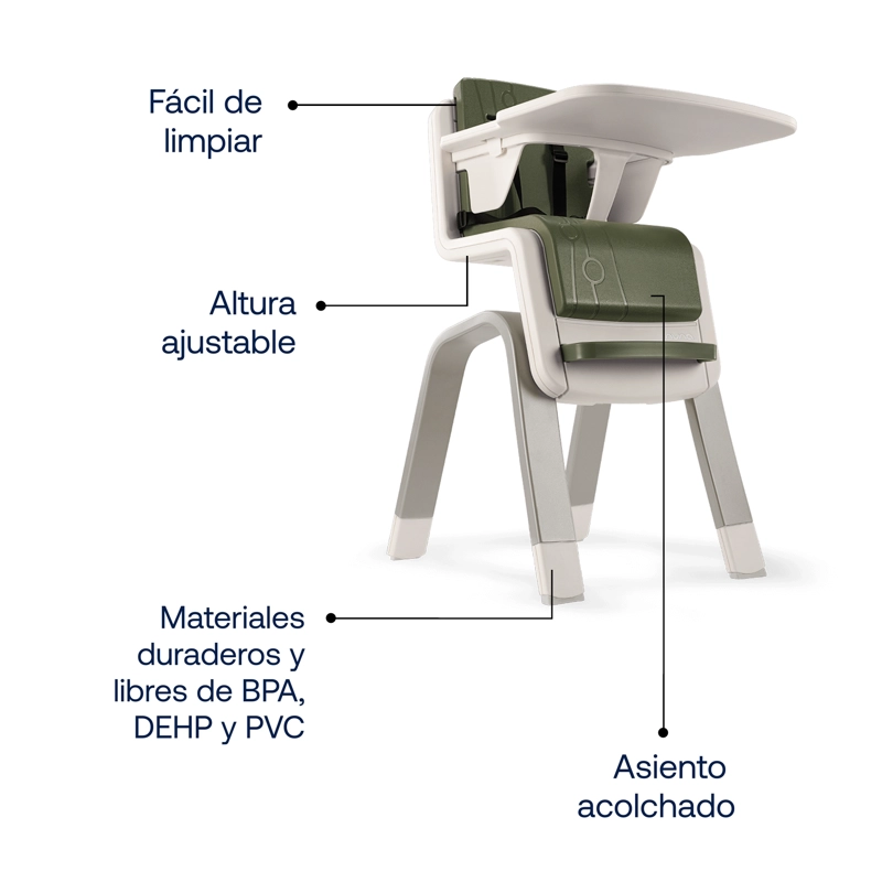 SILLA COMER NUNA ZAAZ PINE VERDE - 4