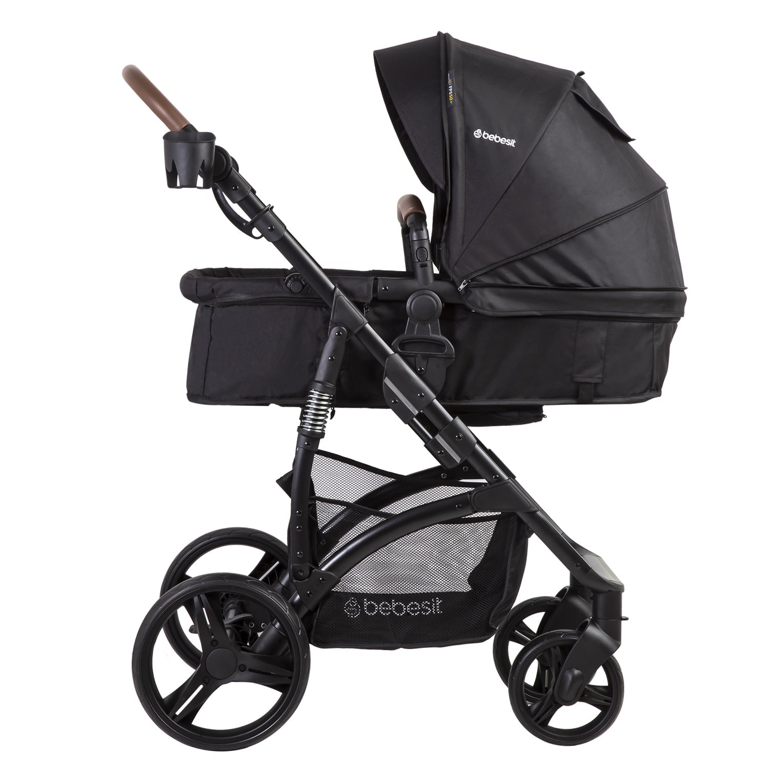 COCHE CUNA BEBESIT TRAVEL SYSTEM QUEST LX NEGRO - 3