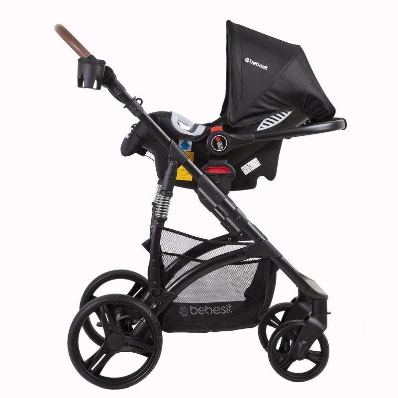 COCHE CUNA BEBESIT TRAVEL SYSTEM QUEST LX NEGRO - 4