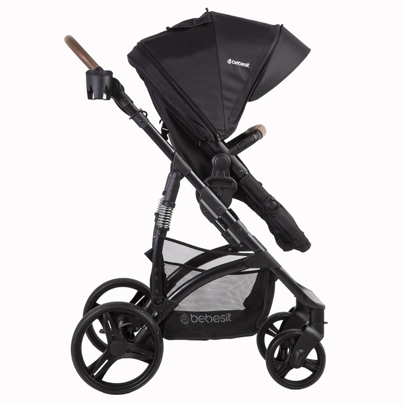 COCHE CUNA BEBESIT TRAVEL SYSTEM QUEST LX NEGRO - 5