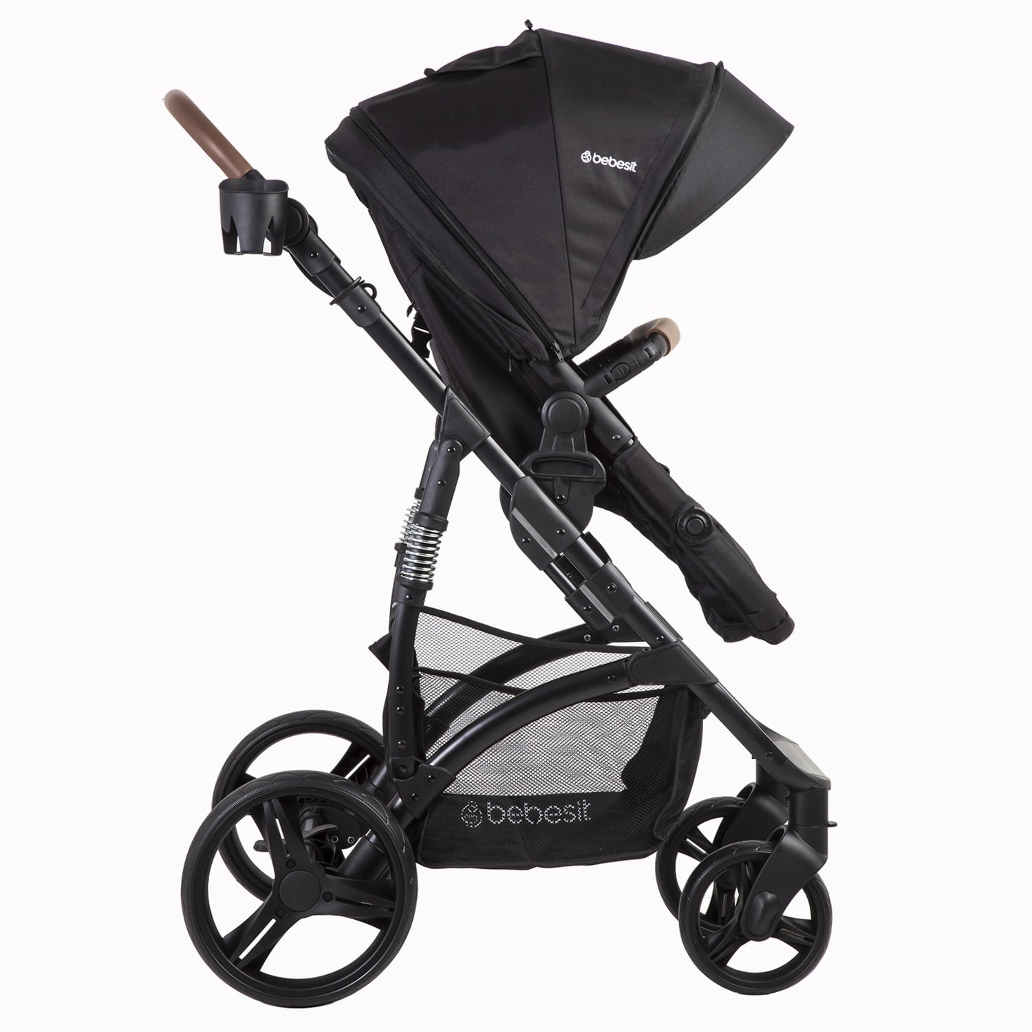 COCHE CUNA BEBESIT TRAVEL SYSTEM QUEST LX NEGRO - 5