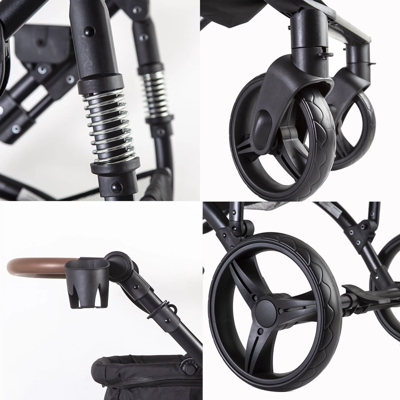 COCHE CUNA BEBESIT TRAVEL SYSTEM QUEST LX NEGRO - 9