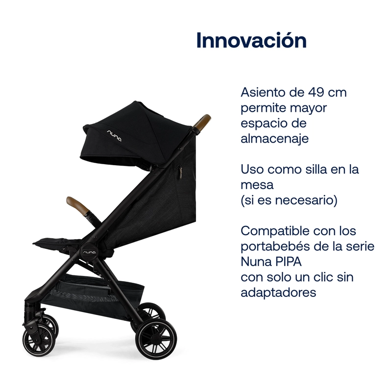 COCHE PASEO NUNA TRVL NEGRO - 8