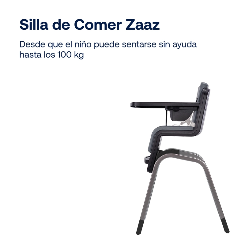 SILLA COMER NUNA ZAAZ PEWTER NEGRO - 2