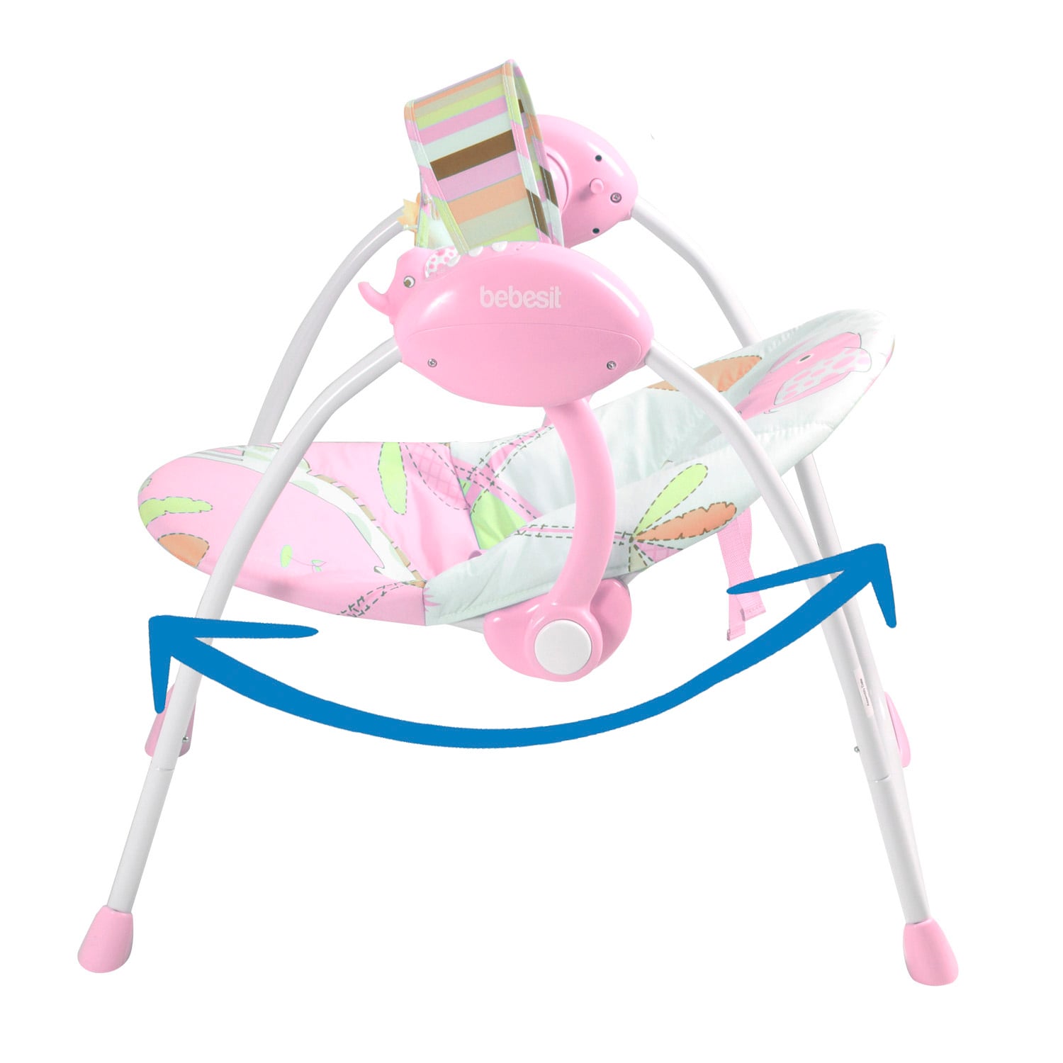 SILLA BEBESIT NIDO BEBÉ 8515 ROSADO - 2