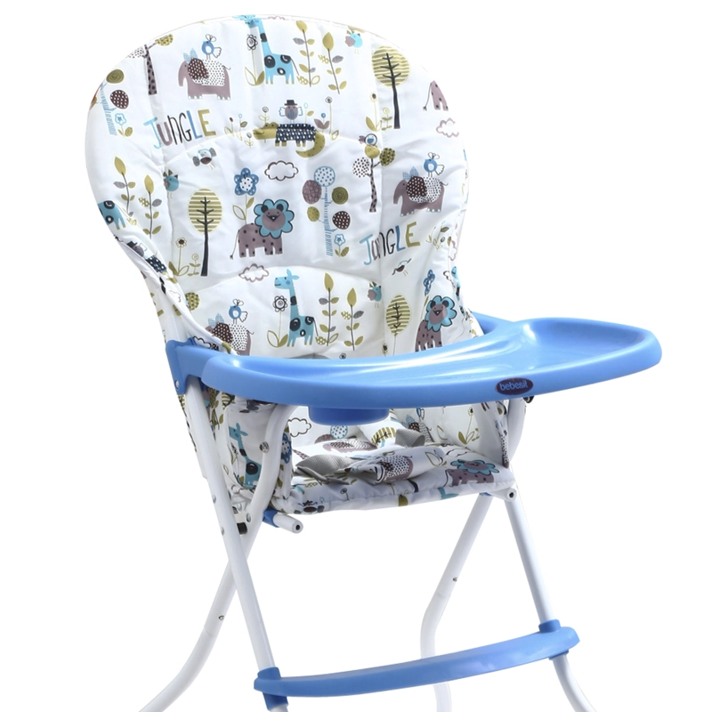 SILLA COMER BEBESIT ARTI AZUL - 4