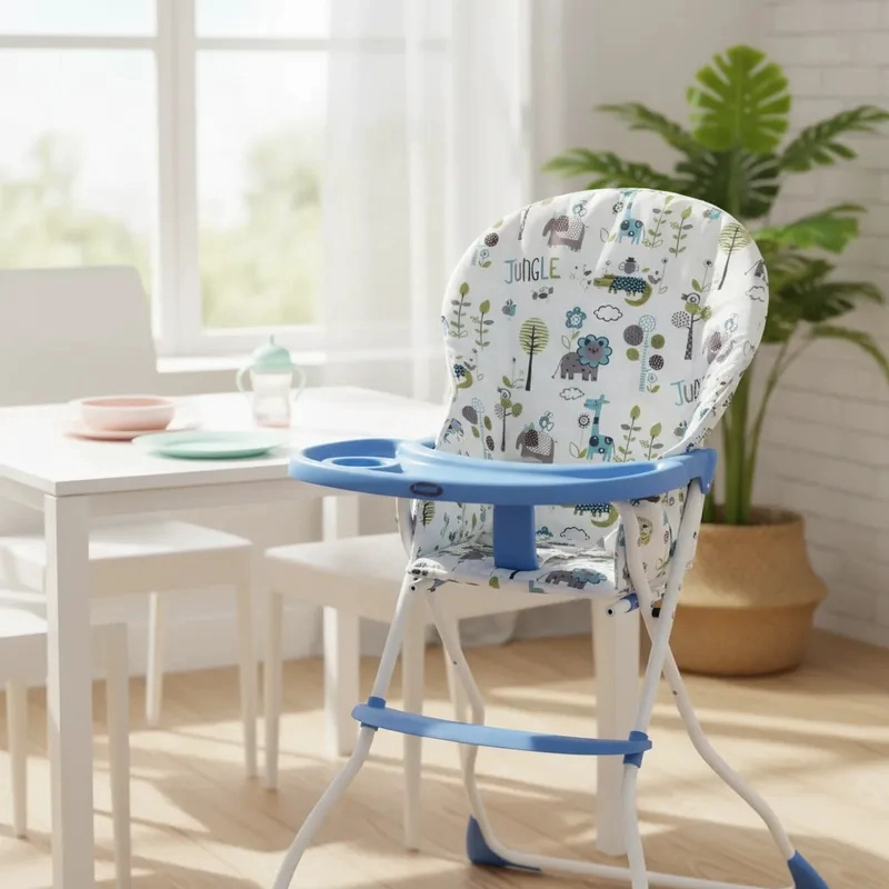 SILLA COMER BEBESIT ARTI AZUL - 6