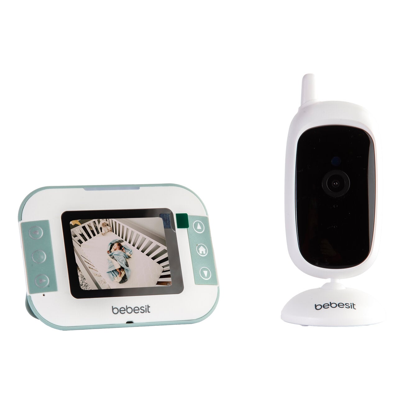 CAMARA MONITOR PORTATIL BEBE LCD 2.4 VISION NOCTURNA BEBESIT BEBESIT - 1