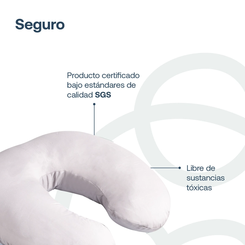 COJIN DE LACTANCIA GRIS BEBESIT - 4