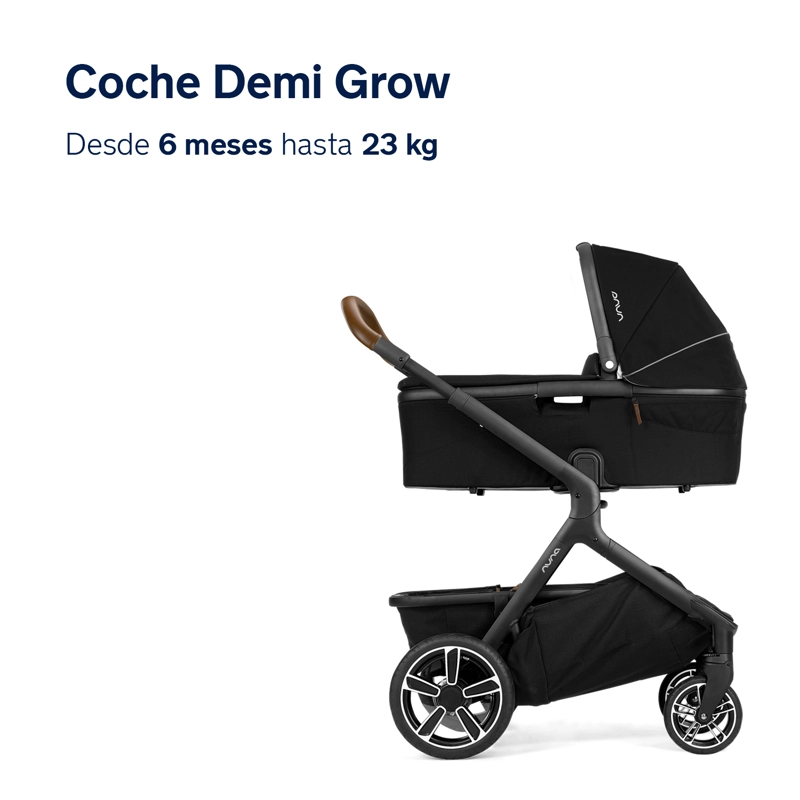 COCHE NUNA PASEO DEMI GROW CAVIAR NEGRO - 3