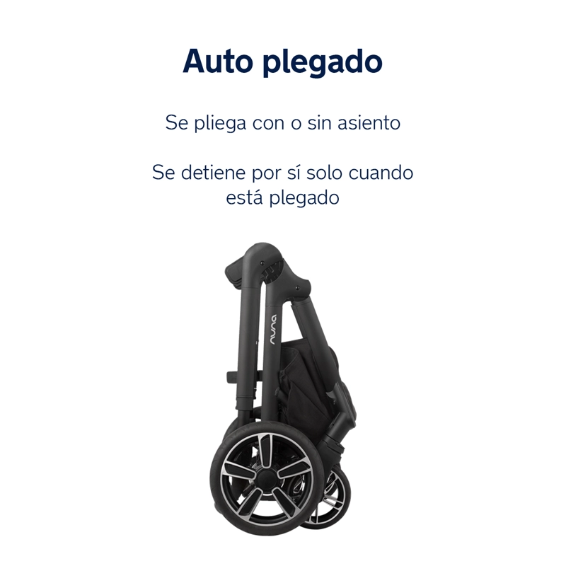COCHE NUNA PASEO DEMI GROW CAVIAR NEGRO - 6