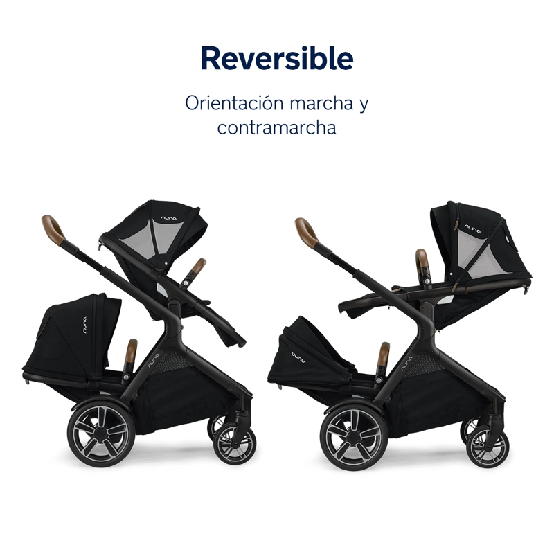 COCHE NUNA PASEO DEMI GROW CAVIAR NEGRO - 8