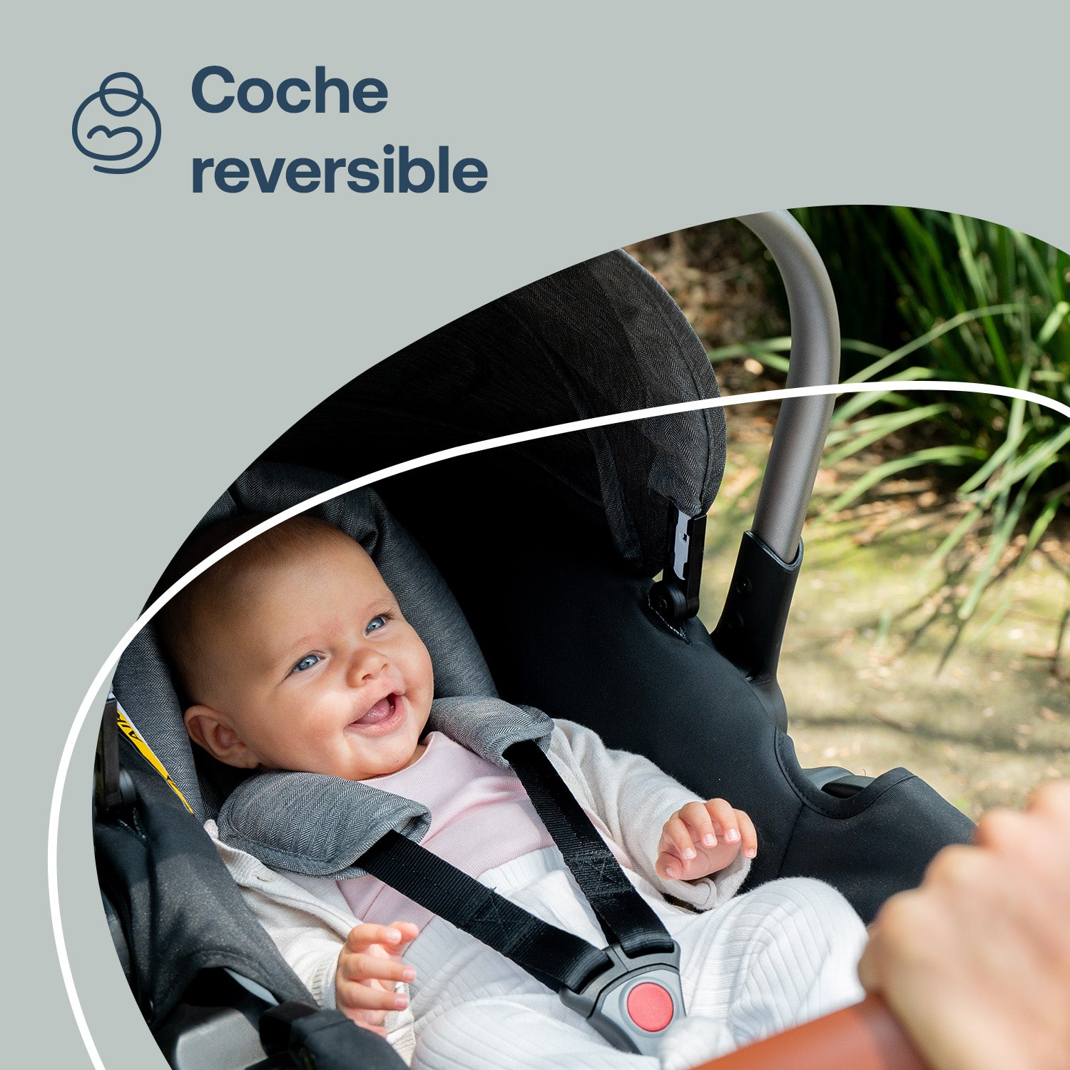 COCHE CUNA BEBESIT TRAVEL SYSTEM MARS LX BEIGE - 9