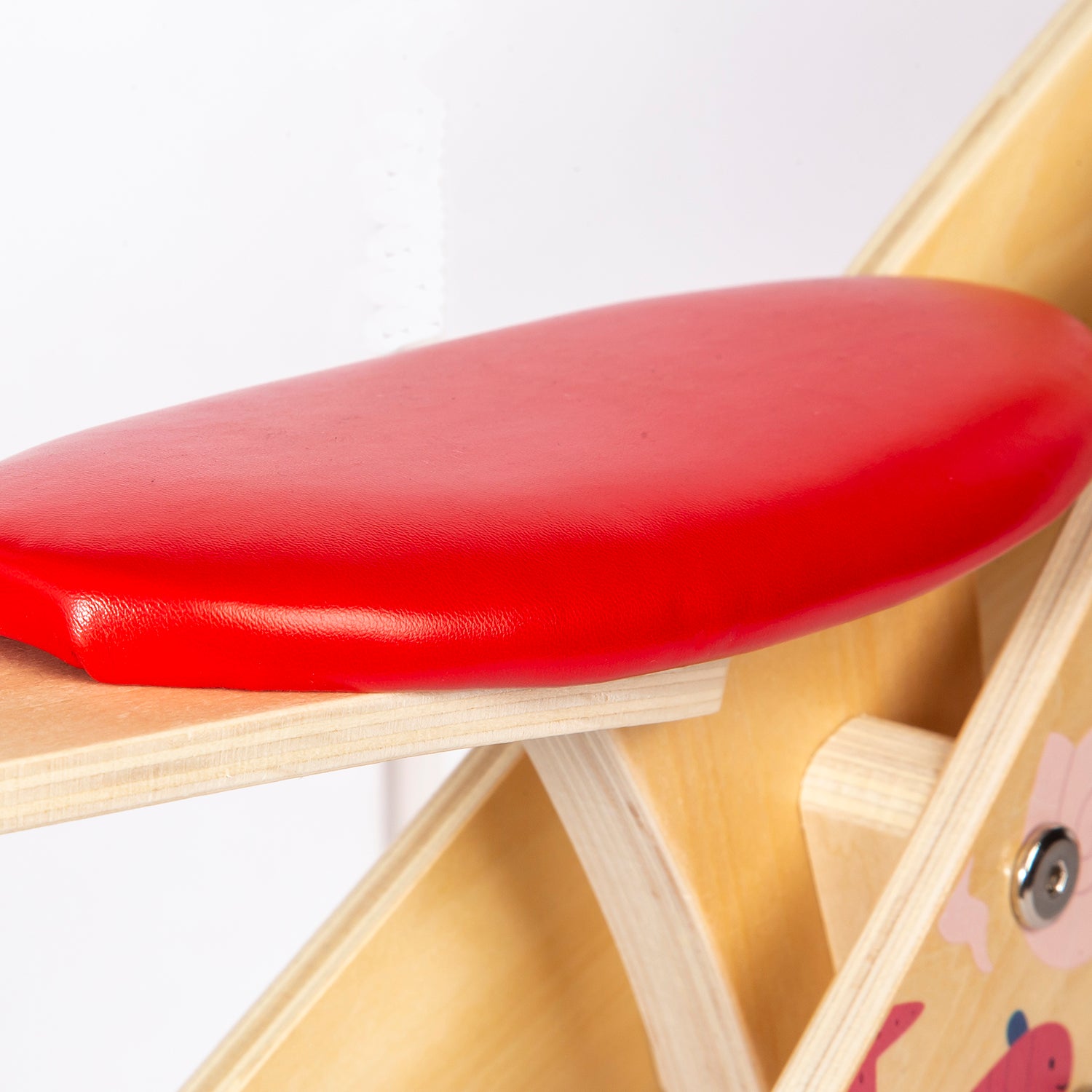 BICICLETA DE EQUILIBRIO APRENDIZAJE MADERA OCÉANO ROJO BEBESIT - 7
