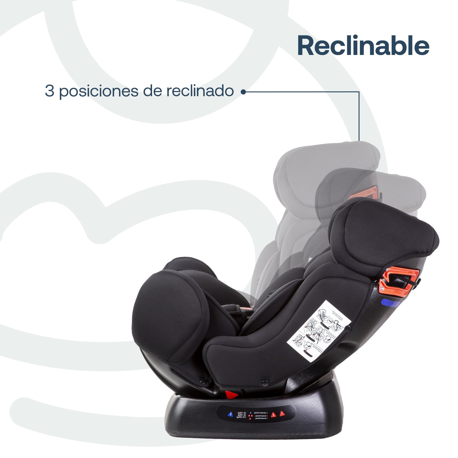 SILLA AUTO BEBESIT ORBIT LX NEGRO - 7