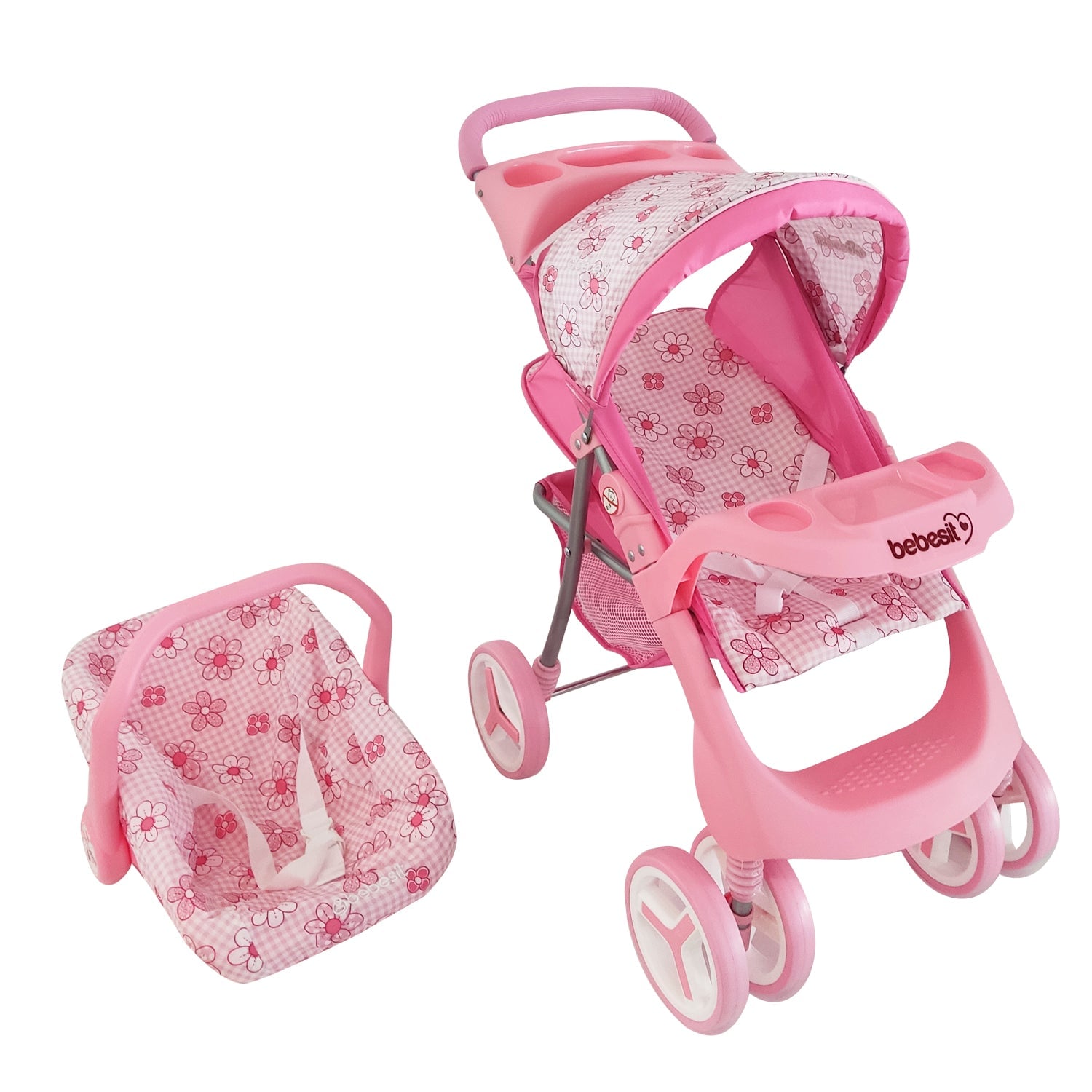 JUGUETE COCHE TRAVEL MUÑECA FLOR - 1