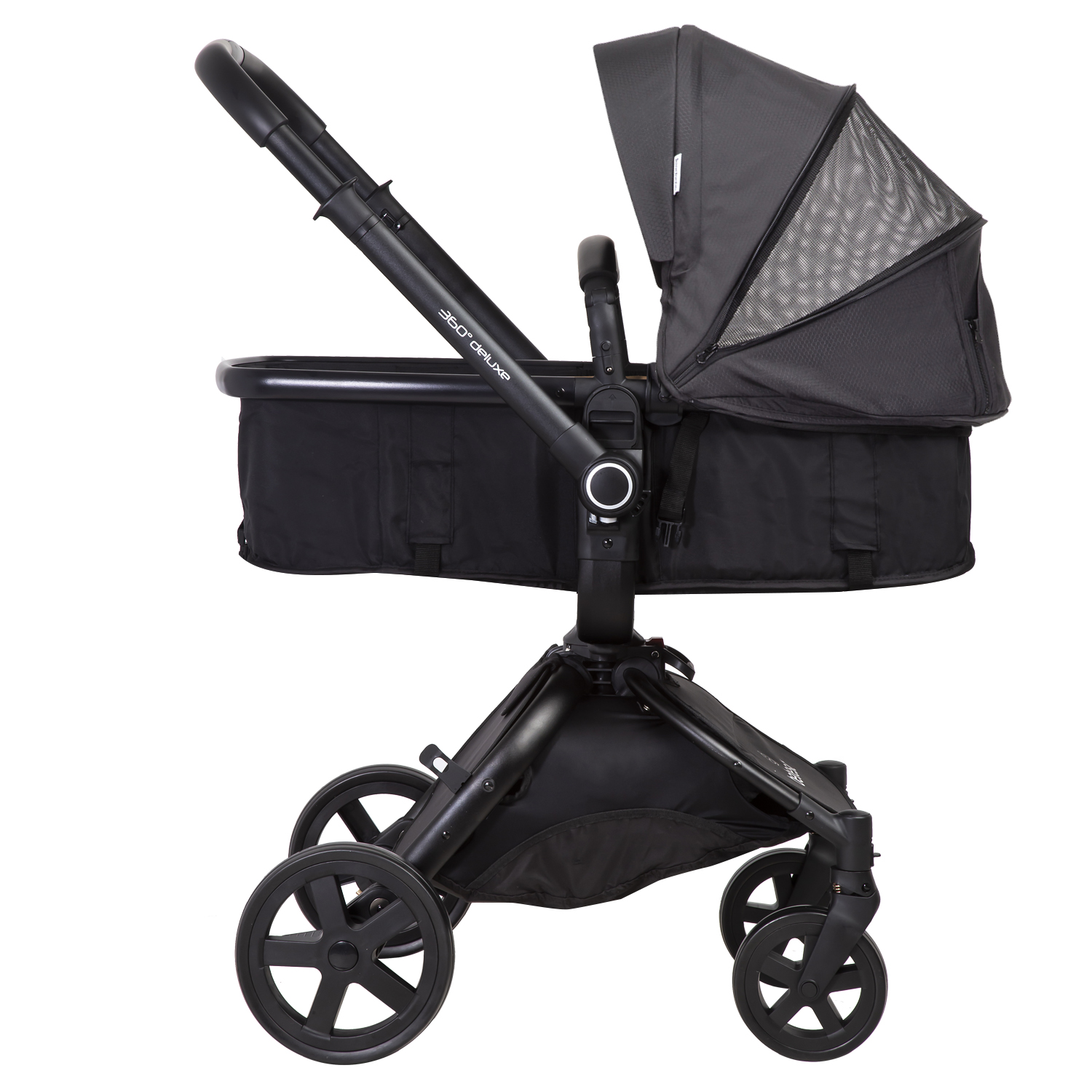 COCHE CUNA TRAVEL SYSTEM DELUXE 360° SX NEGRO BEBESIT - 3