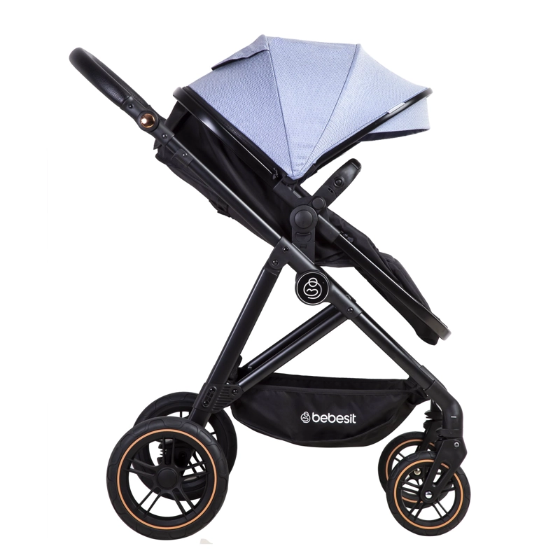 COCHE CUNA BEBESIT PASEO STREET AZUL - 3