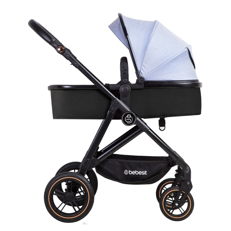 COCHE CUNA BEBESIT PASEO STREET AZUL - 4