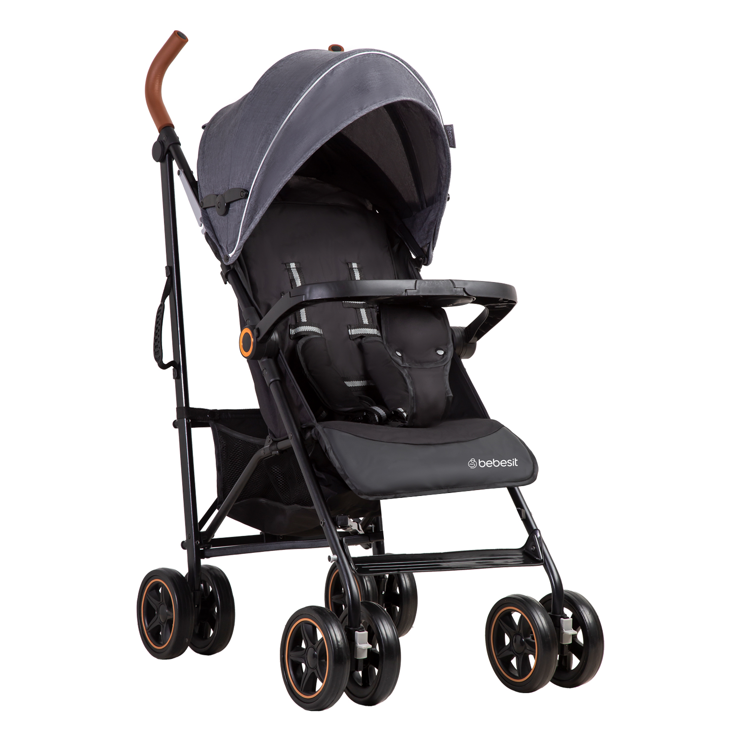 COCHE BEBESIT PARAGUA MAGIC RIDE GRIS - 1