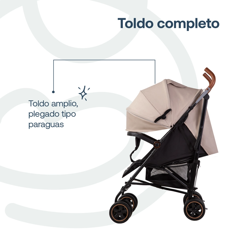 COCHE BEBESIT PARAGUA MAGIC RIDE BEIGE - 5