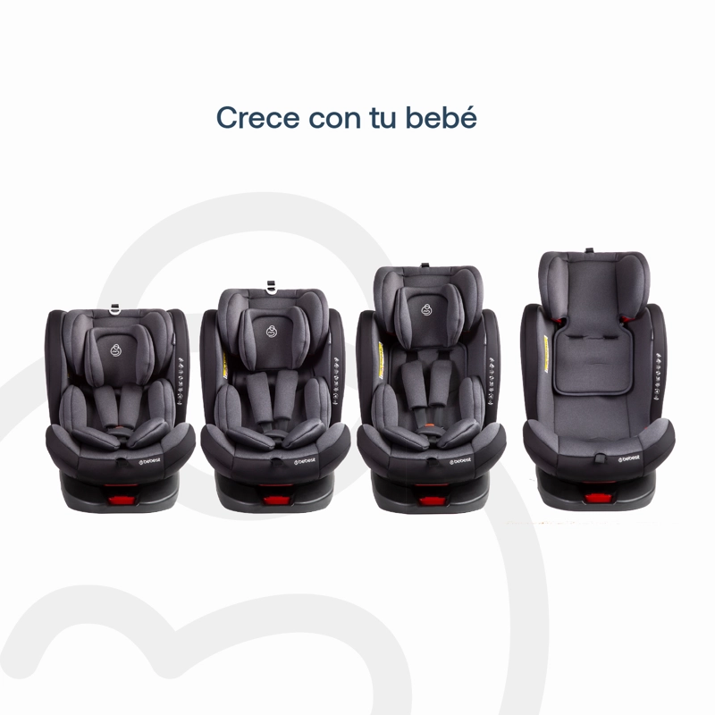 SILLA AUTO BEBESIT SATURN DARK GREY GRIS - 6