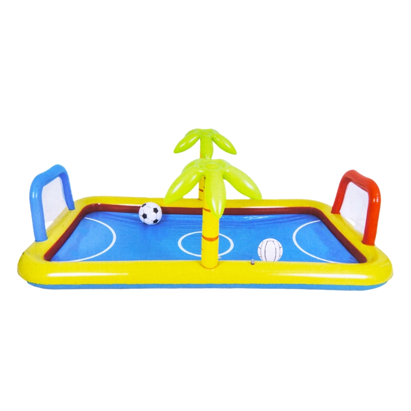 PISCINA BEBESIT CENTRO DE JUEGOS FUTBOL VOLEY MULTICANCHA BE SPLASH 39X25 CM - 1