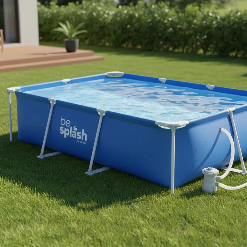 PISCINA ESTRUCTURAL BEBESIT CON FILTROSKIMMER 300X207X65 CM BESPLASH - 2