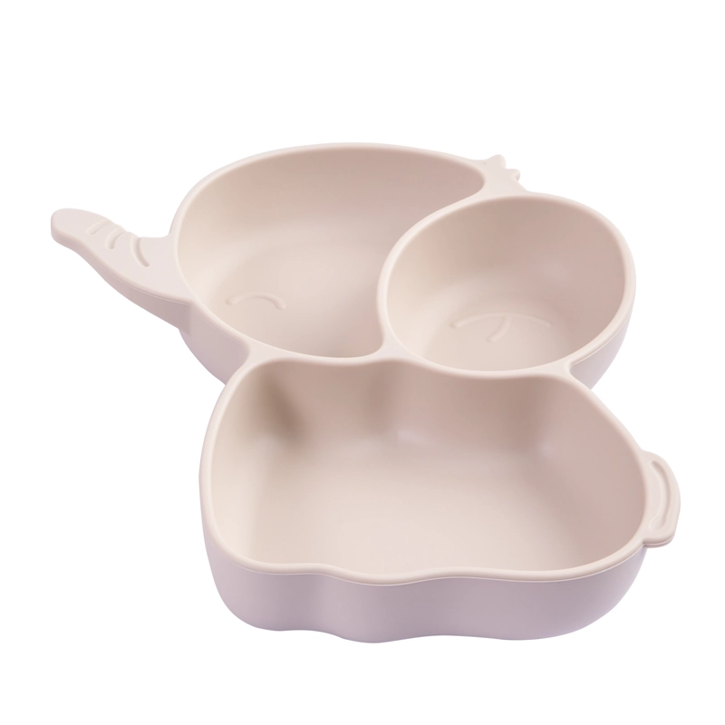 SET BEBESIT ALIMENTACIÓN ELEFANTE SILICONA BEIGE - 5