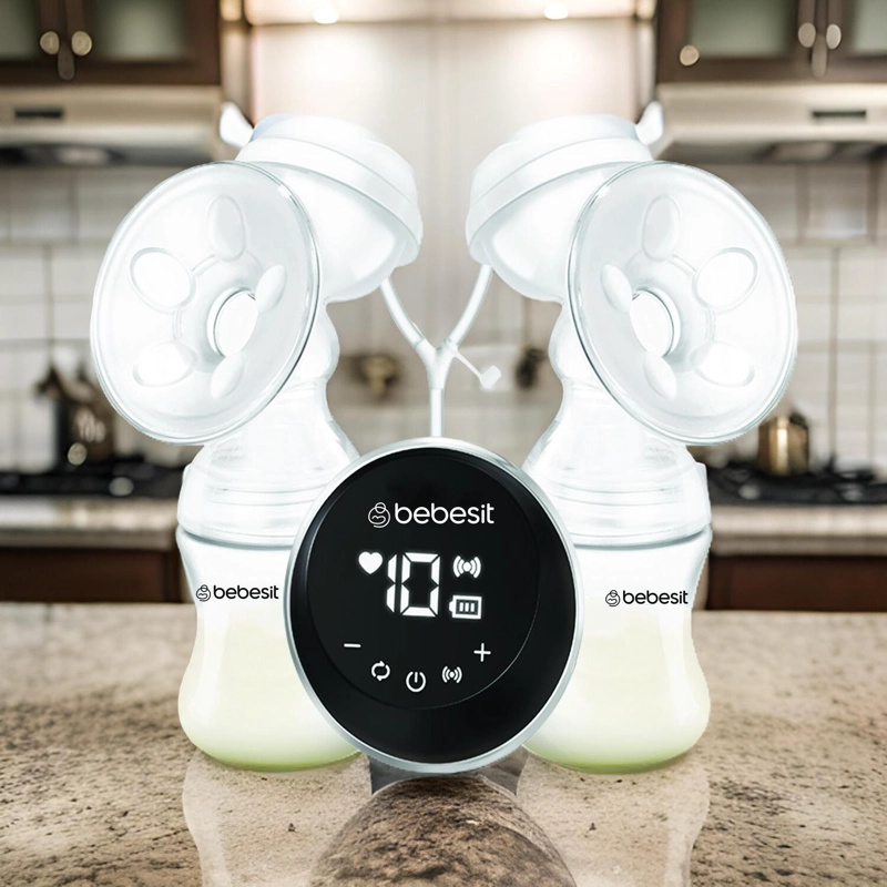 EXTRACTOR LECHE MATERNA BEBESIT BLANCO SACALECHE ELÉCTRICO DOBLE - 2