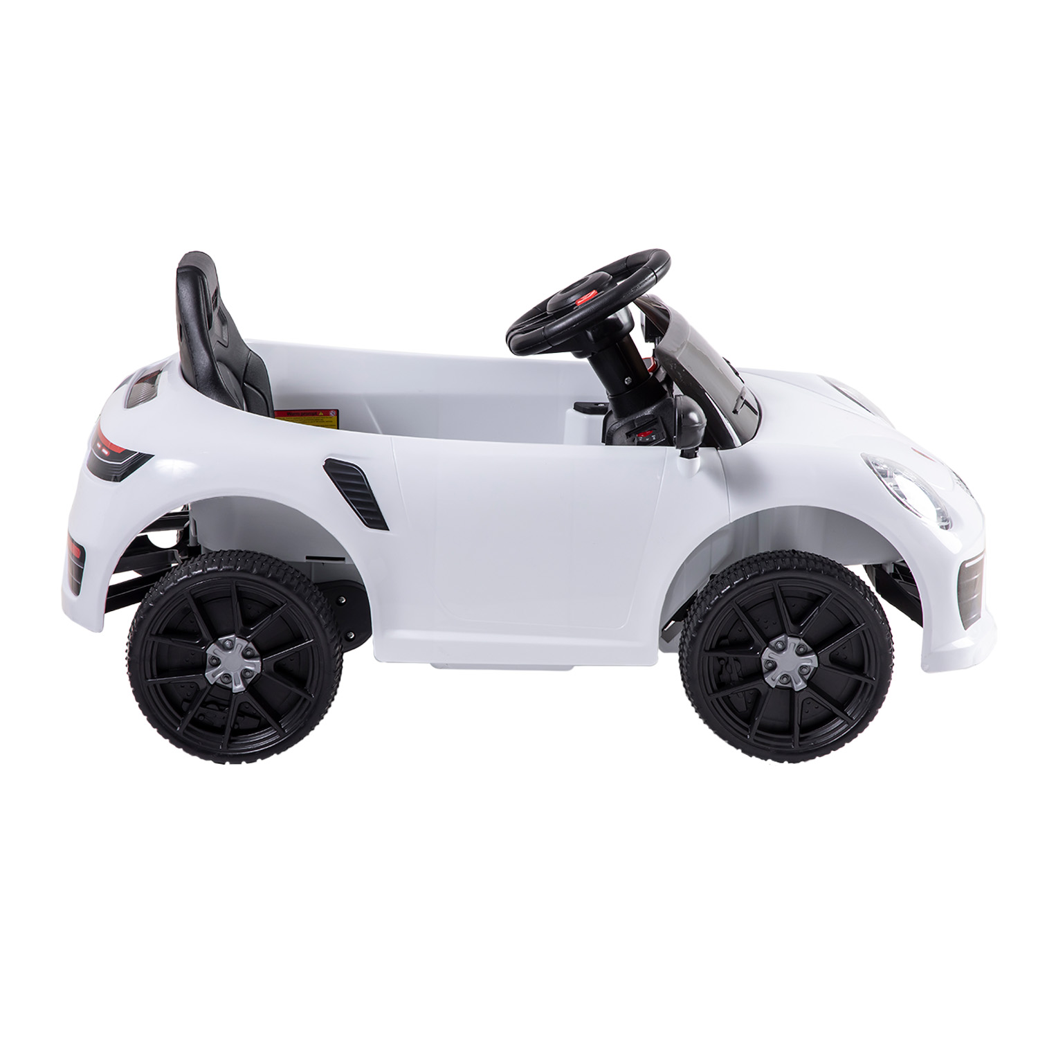 AUTO DEPORTIVO BEBESIT ELÉCTRICO RACE BLANCO - 8