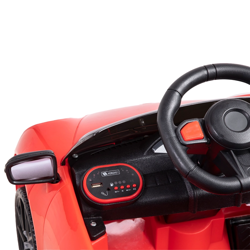 AUTO DEPORTIVO BEBESIT ELÉCTRICO RACE ROJO - 7
