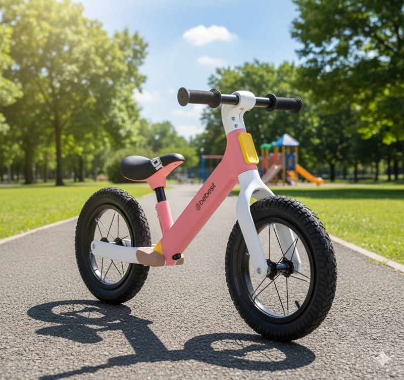 BICICLETA DE EQUILIBRIO APRENDIZAJE NEO ROSA BEBESIT - 2