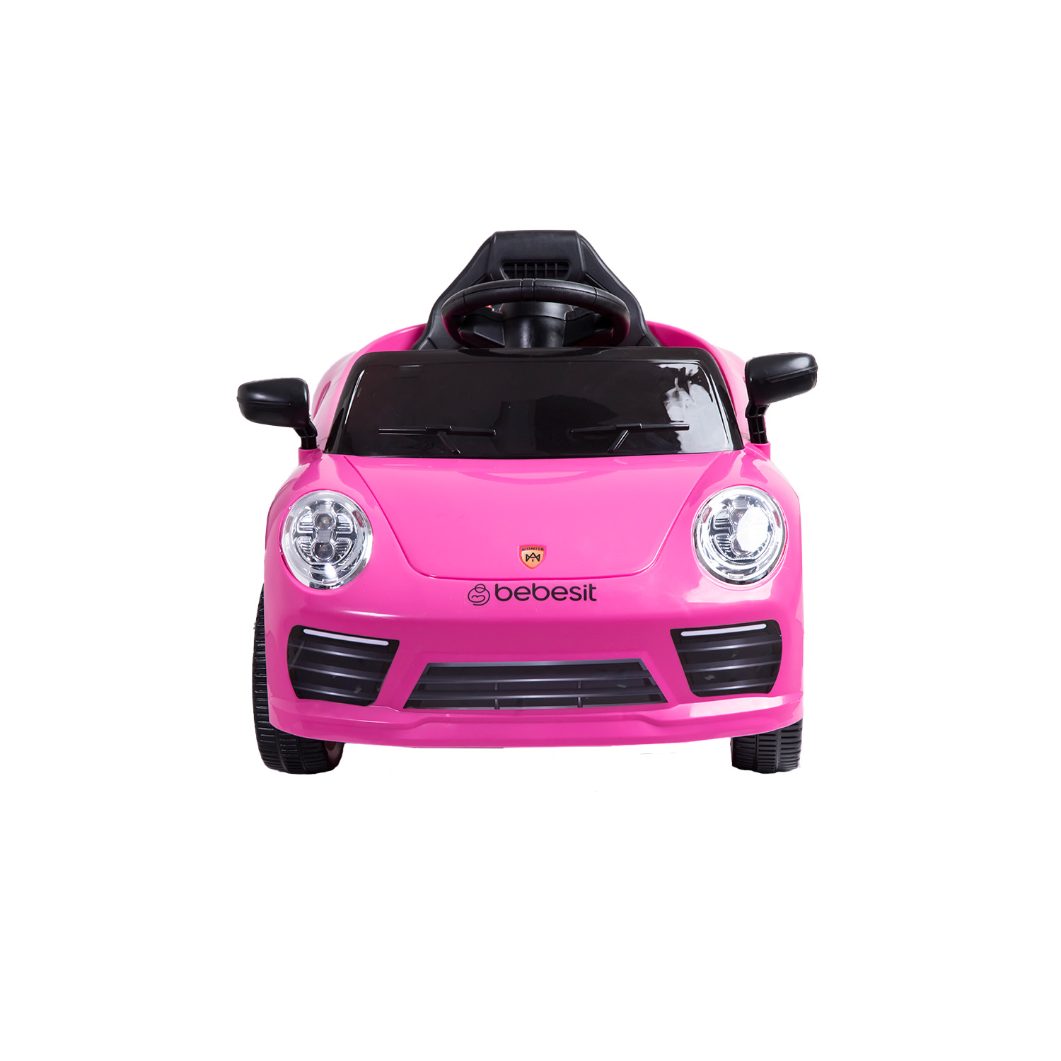 AUTO DEPORTIVO BEBESIT ELÉCTRICO RACE ROSA - 4