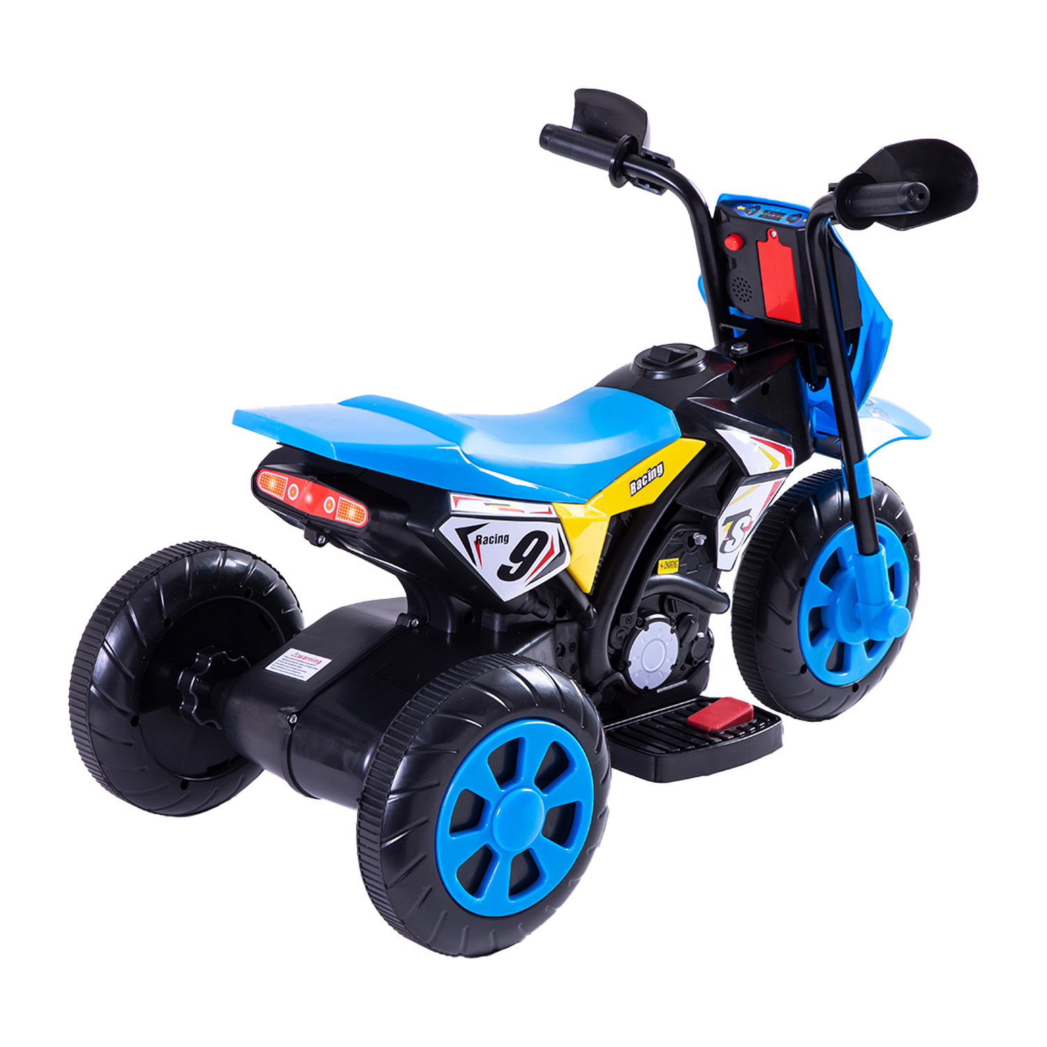 MOTO ELÉCTRICA BEBESIT CROSS AZUL - 3