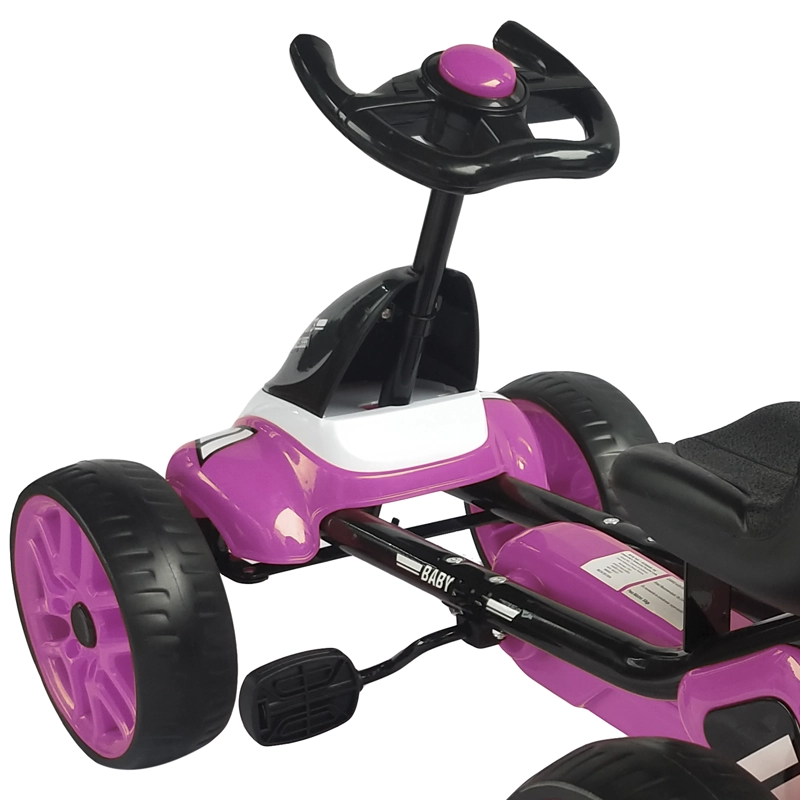 GO KART CORSA GK5023 ROSADO BEBESIT - 4