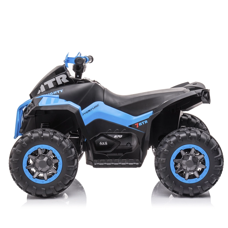 CUADRIMOTO A BATERÍA SPORT ROAD AZUL BEBESIT - 4