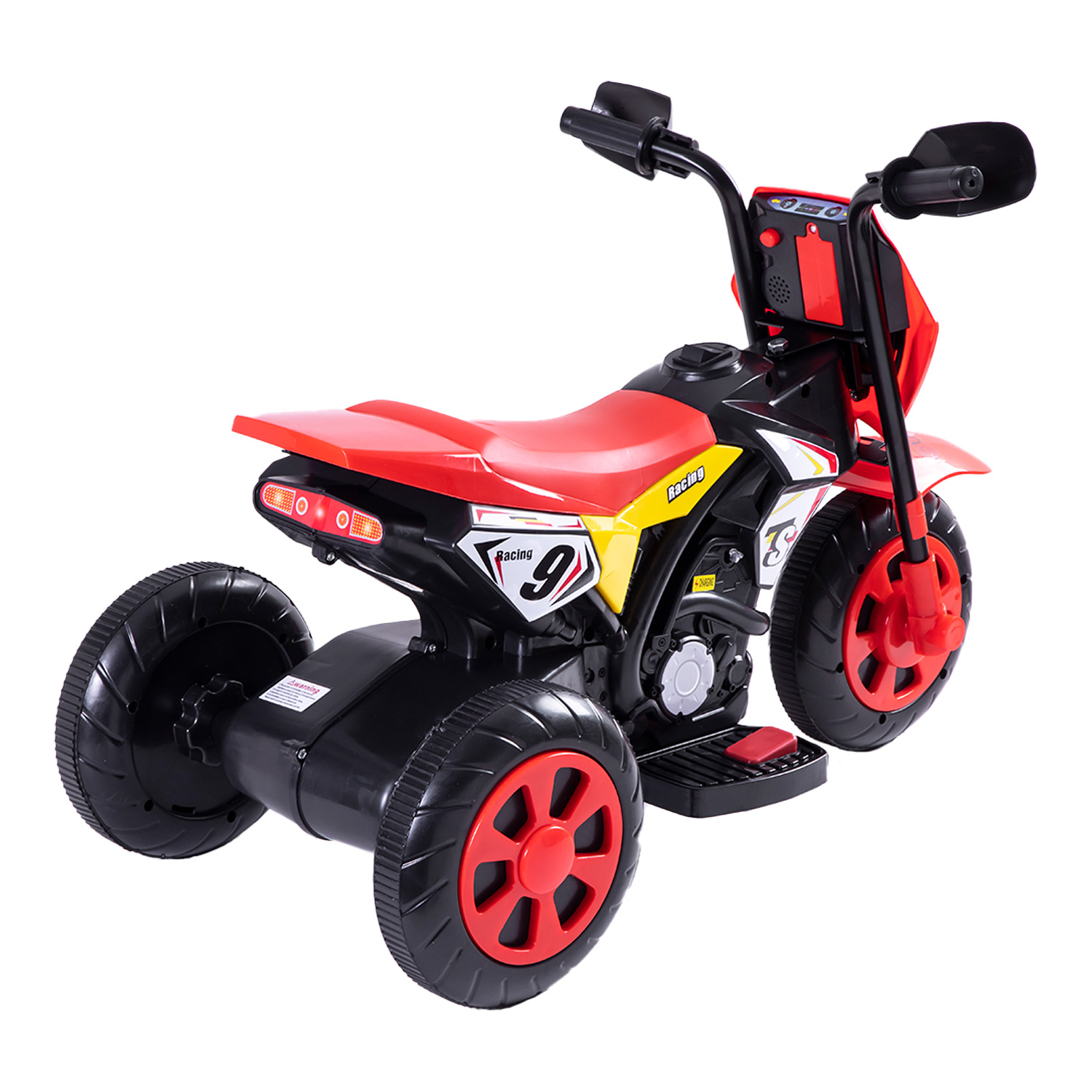 MOTO ELÉCTRICA CROSS ROJO BEBESIT - 3