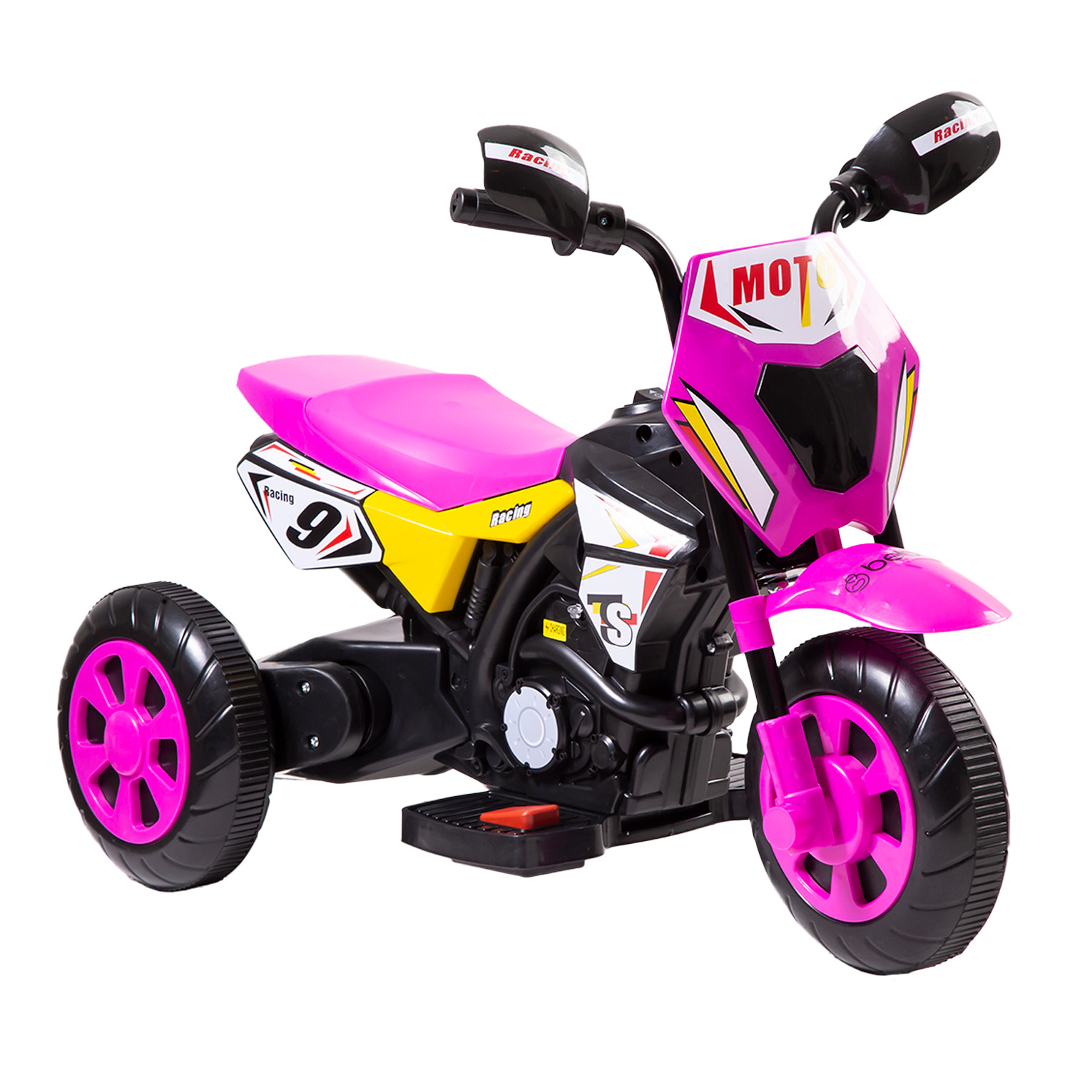 MOTO ELÉCTRICA CROSS ROSA BEBESIT - 1