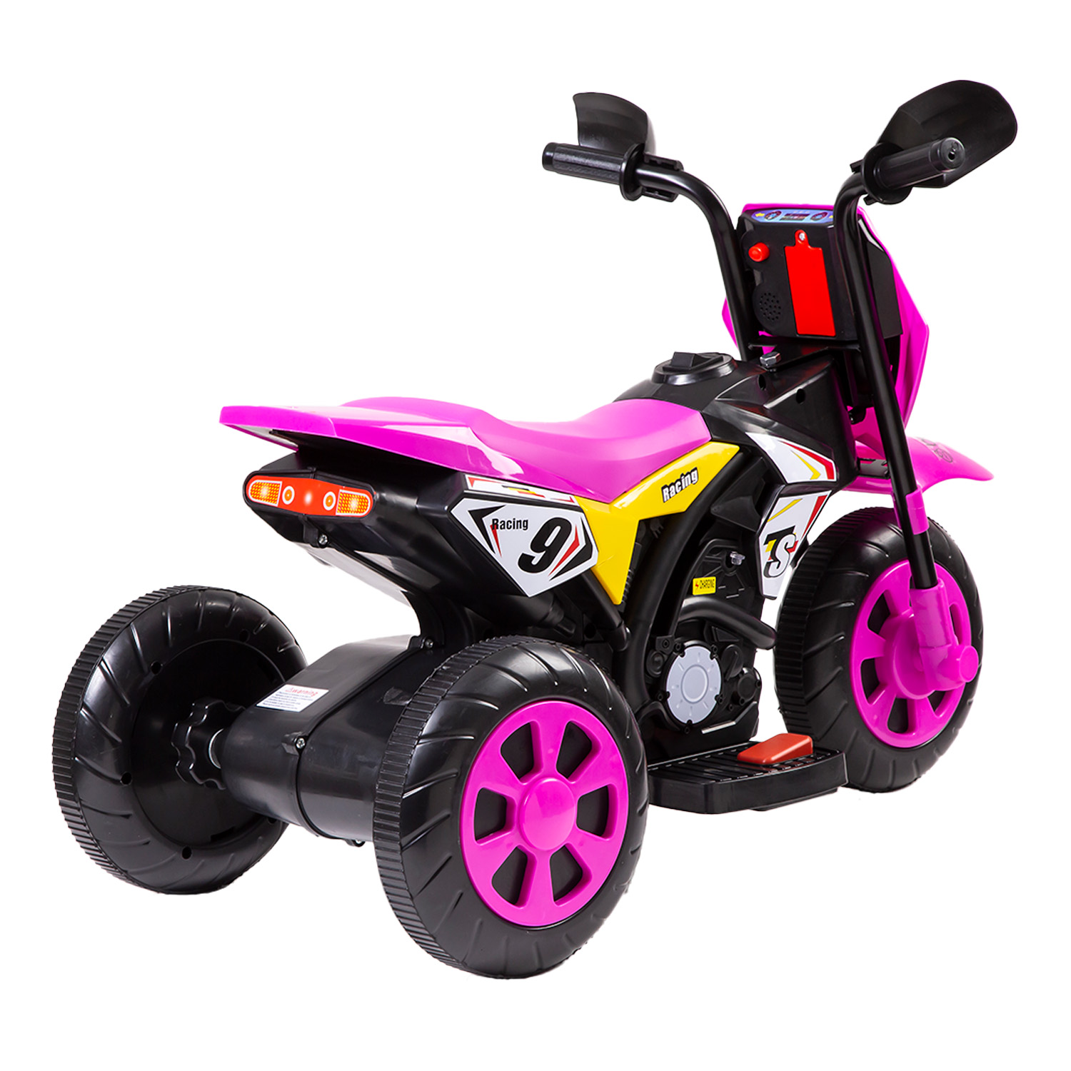 MOTO ELÉCTRICA CROSS ROSA BEBESIT - 3