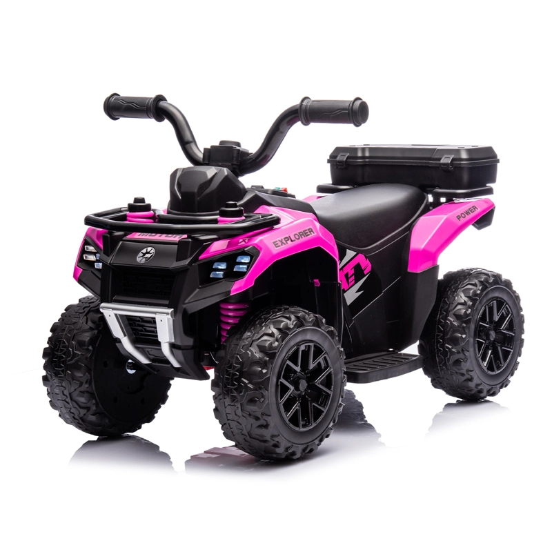 CUADRIMOTO A BATERÍA BEBESIT QUAD SX ROSA - 1