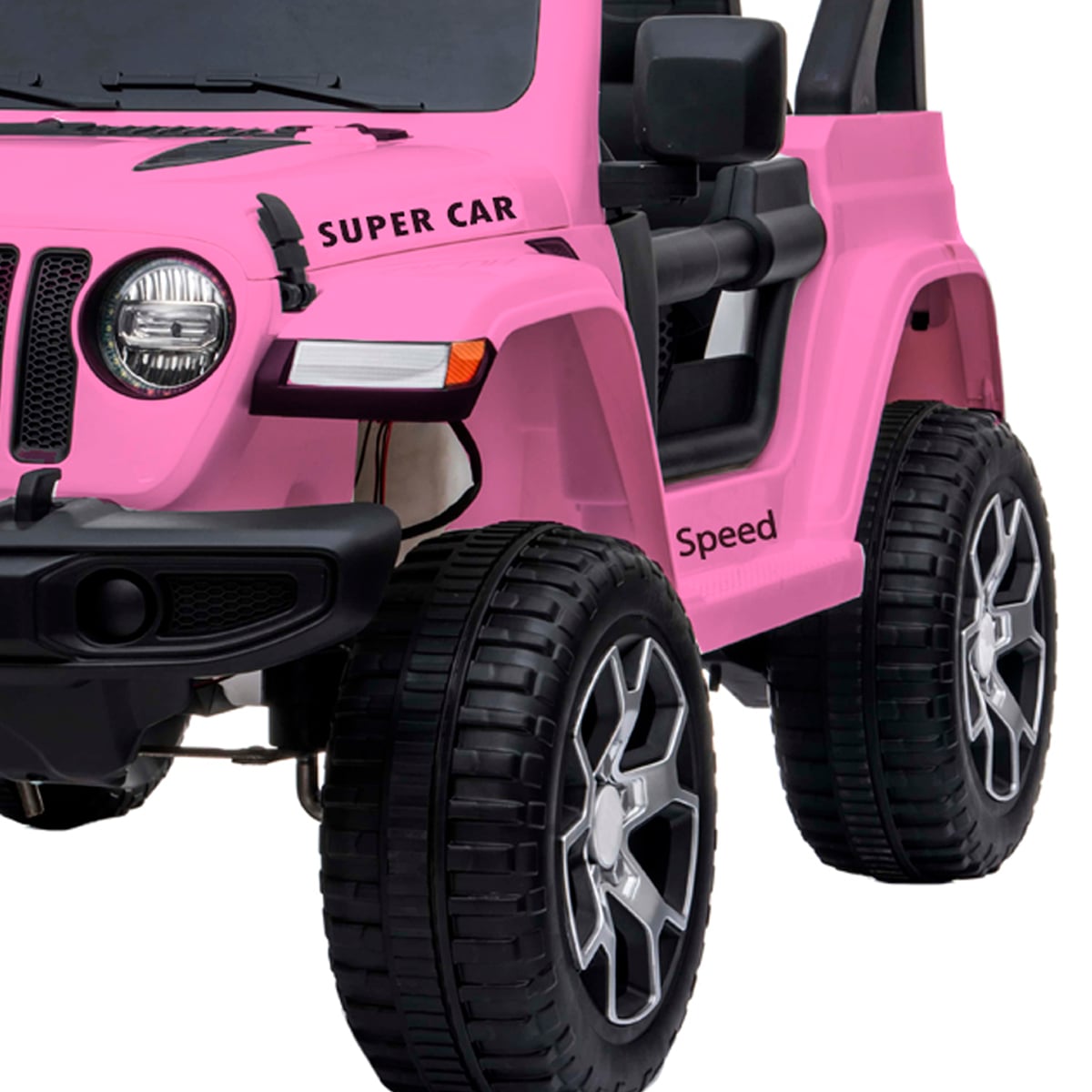 CAMIONETA ELECTRICA RENEGADE ROSA BEBESIT - 3