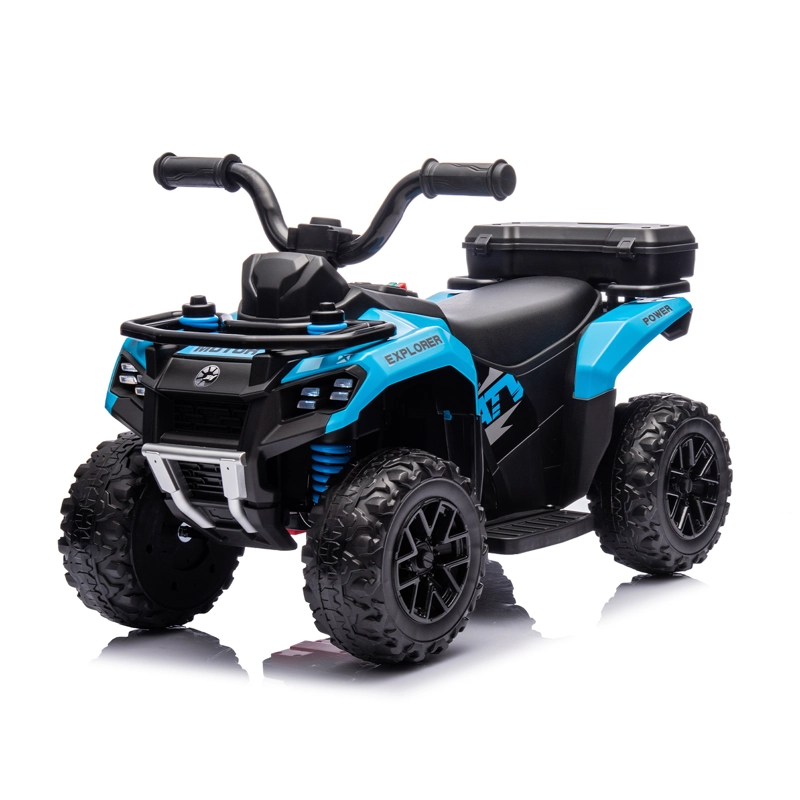 CUADRIMOTO A BATERÍA BEBESIT QUAD SX AZUL - 1
